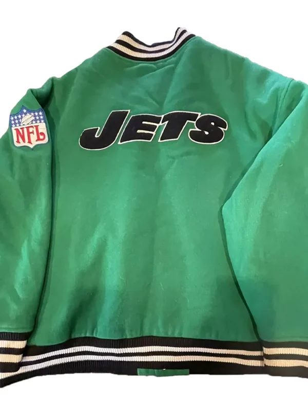 New York Jets Green Throwbacks Varsity Jacket