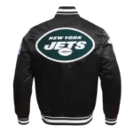 New York Jets Mashup Classic Rib Satin Jacket