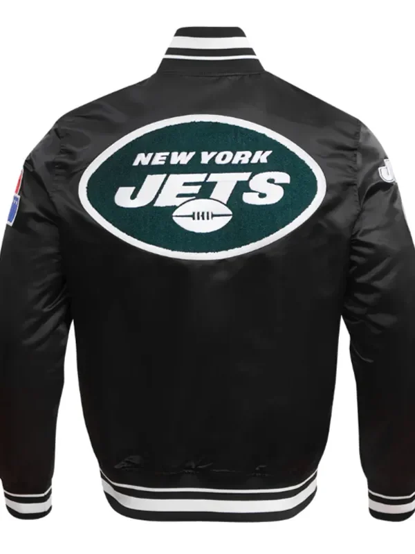 New York Jets Mashup Classic Rib Satin Jacket