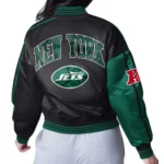 New York Jets Zone Blitz Green-Black Jacket