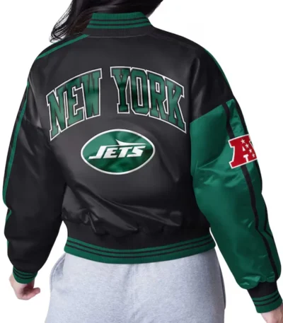 New York Jets Zone Blitz Green-Black Jacket