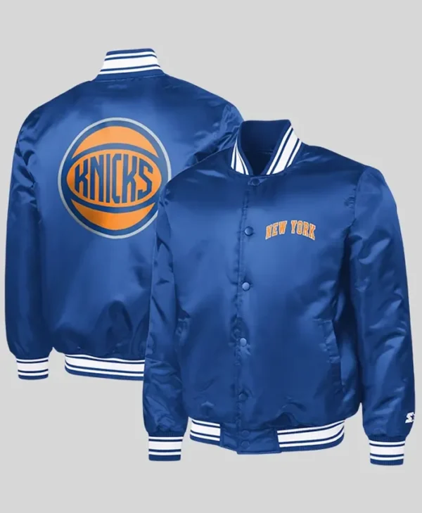 New York Knicks Basketball Logo Starter Jacket