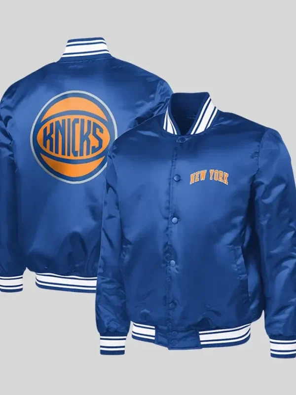 New York Knicks Basketball Logo Starter Jacket