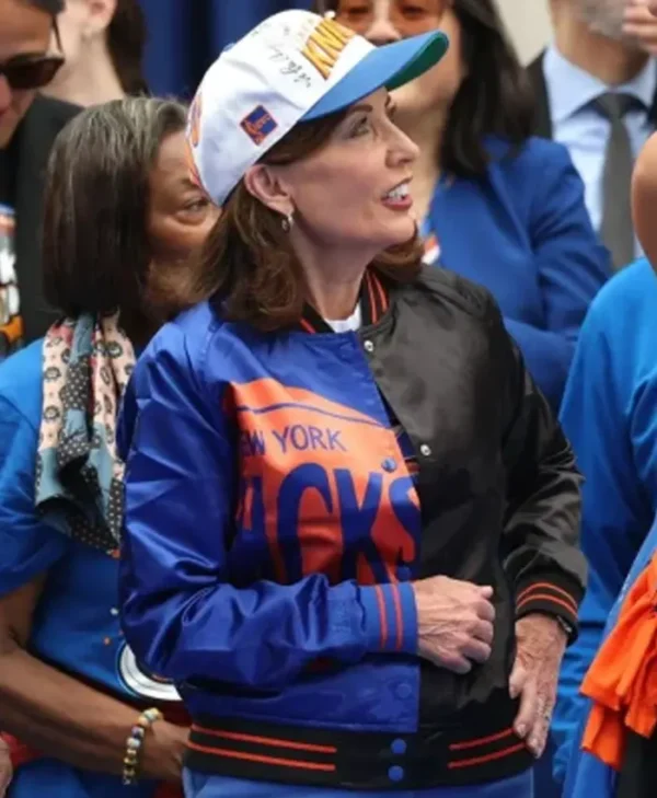 New York Knicks Parade 2026 Kathy Hochul Jacket