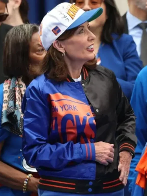 New York Knicks Parade 2026 Kathy Hochul Jacket