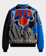 New York Knicks Leather Bomber Jacket