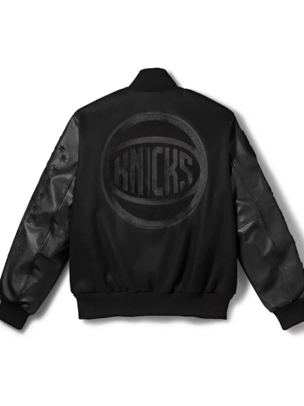 New York Knicks Nike Black 2026 Champions Jacket