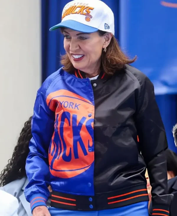 New York Knicks Parade 2026 Kathy Hochul Jacket