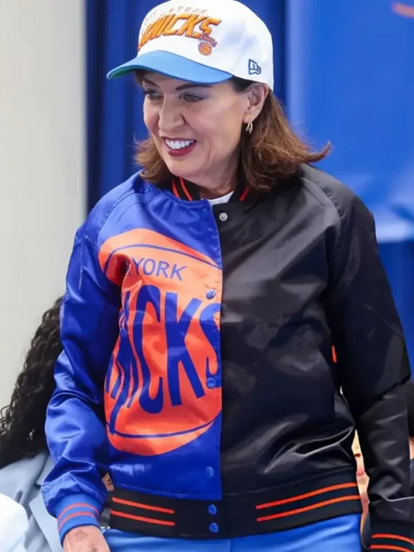 New York Knicks Parade 2026 Kathy Hochul Jacket