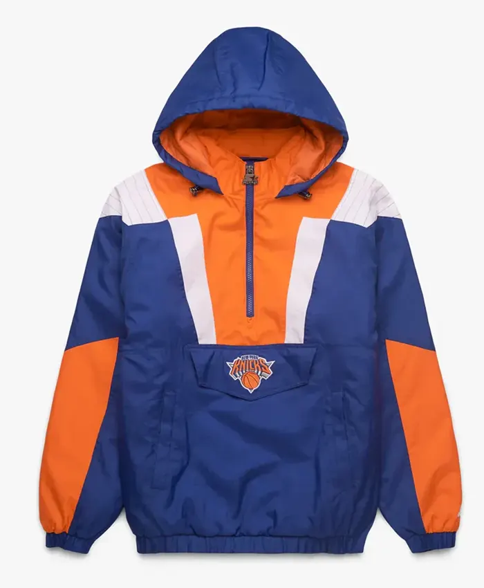 New York Knicks Pullover Half-zip Jacket New York Knicks Pullover Half-zip Jacket