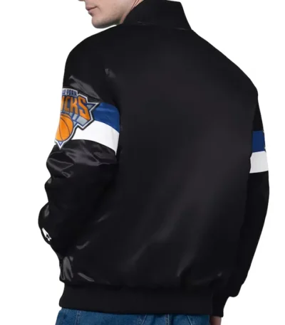 New York Knicks Triple Option Varsity Jacket