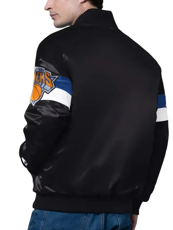 New York Knicks Triple Option Varsity Jacket