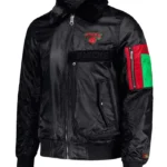 New York Knicks Ty Mopkins Full-zip Black Jacket