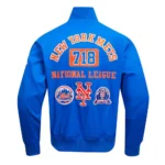 New York Mets Area Code Royal Jacket