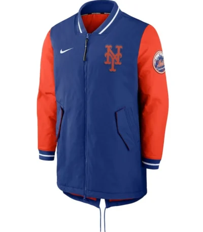 New York Mets Dugout Performance Long Jacket