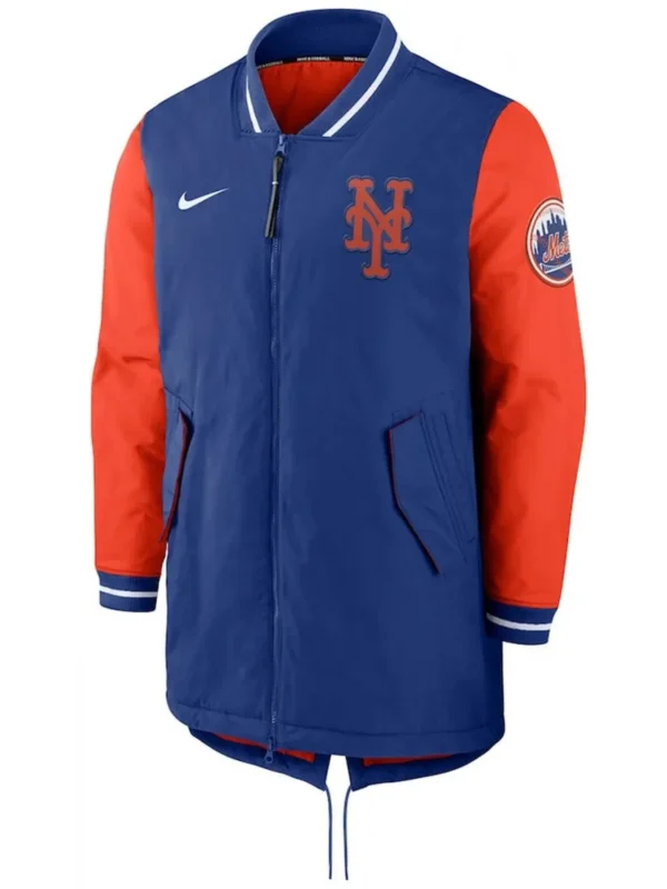New York Mets Dugout Performance Long Jacket
