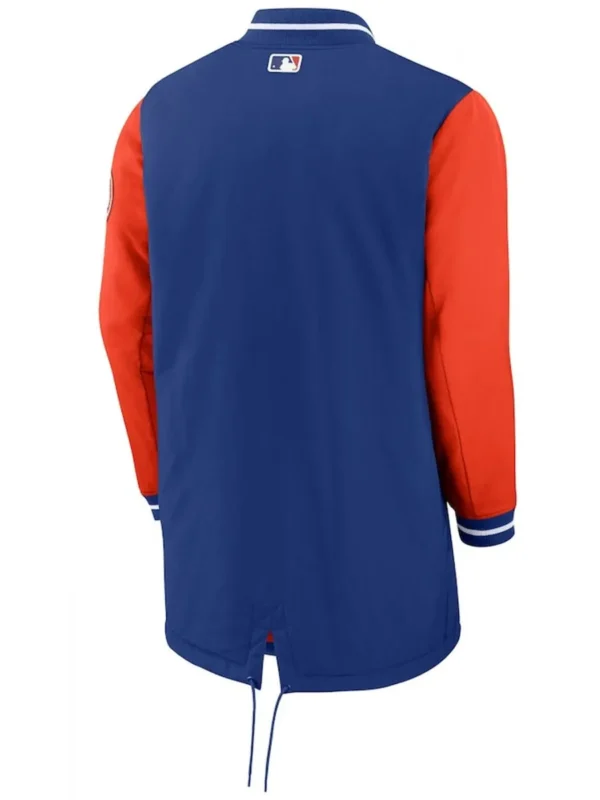 New York Mets Dugout Performance Long Jacket