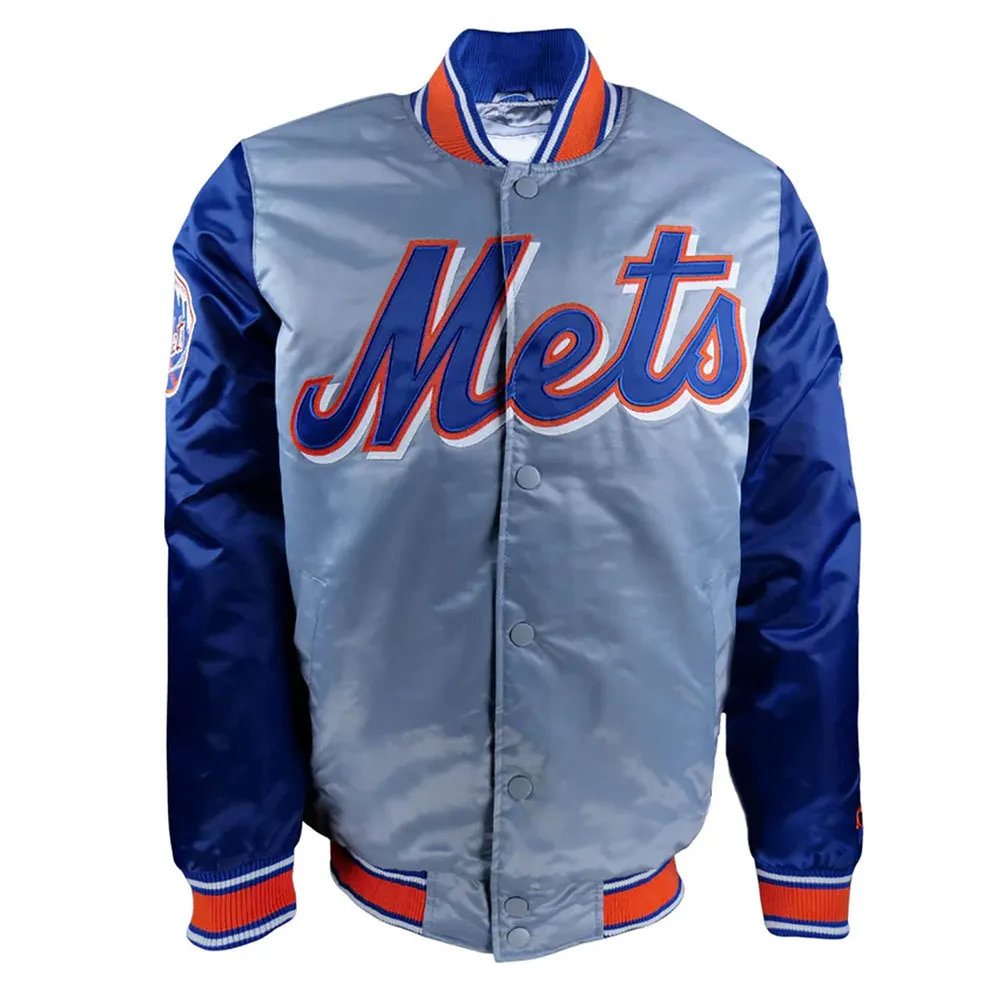 New York Mets Exclusive Satin Jacket New York Mets Exclusive Satin Jacket