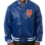 New York Mets Letterman Leather Jacket