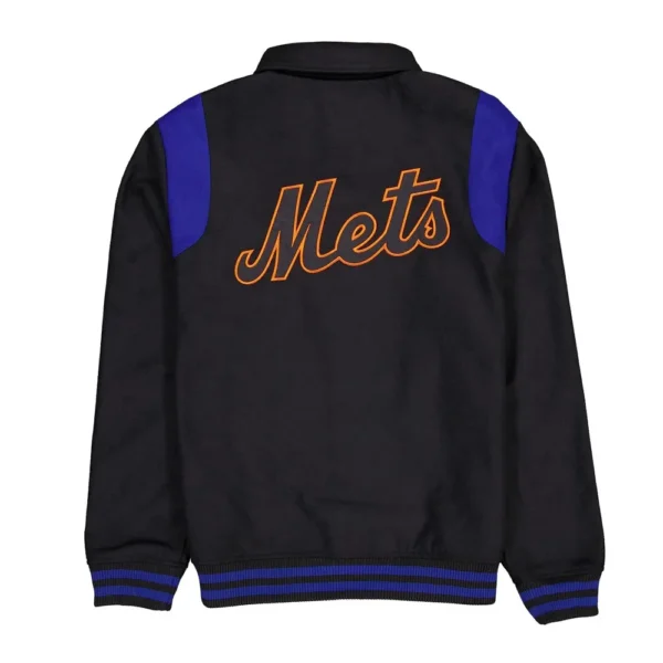 New York Mets Sport Night Teddy Varsity Jacket