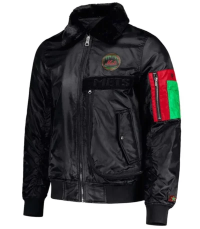 New York Mets Ty Mopkins Black Jacket