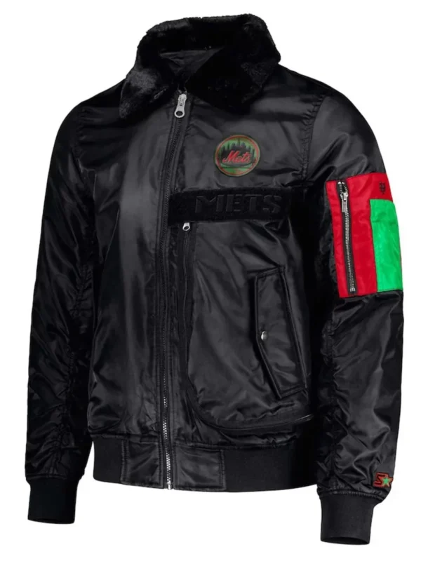 New York Mets Ty Mopkins Black Jacket