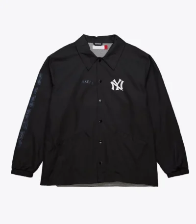 New York Yankees Black Coaches Jacket