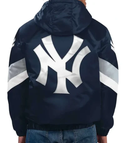 NY Yankees Force Play II Hoodie Half-Zip Jacket