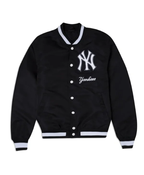 New York Yankees Logo Select Black Jacket