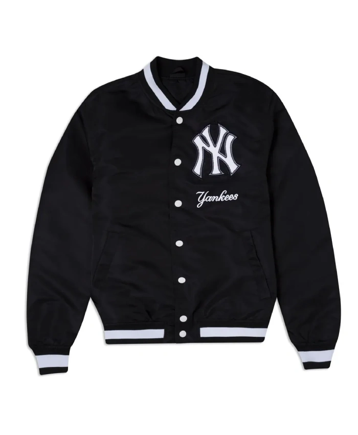 New York Yankees Logo Select Black Jacket New York Yankees Logo Select Black Jacket