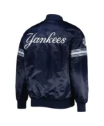 Pick & Roll New York Yankees Navy Satin Jacket