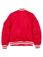 Spike Lee New York Yankees Red Bomber Jacket