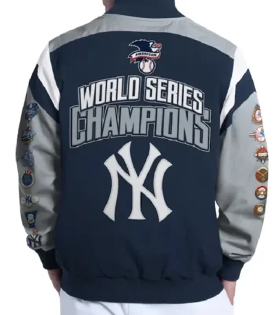 NY Yankees Strong Safety Commemorative Navy Jacket