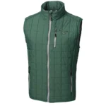 Nfl Rainier Insulated Philadelphia Eagles Full-zip Puffer Vest