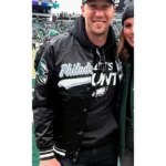 Nick Foles Philadelphia Eagles Black Starter Jacket