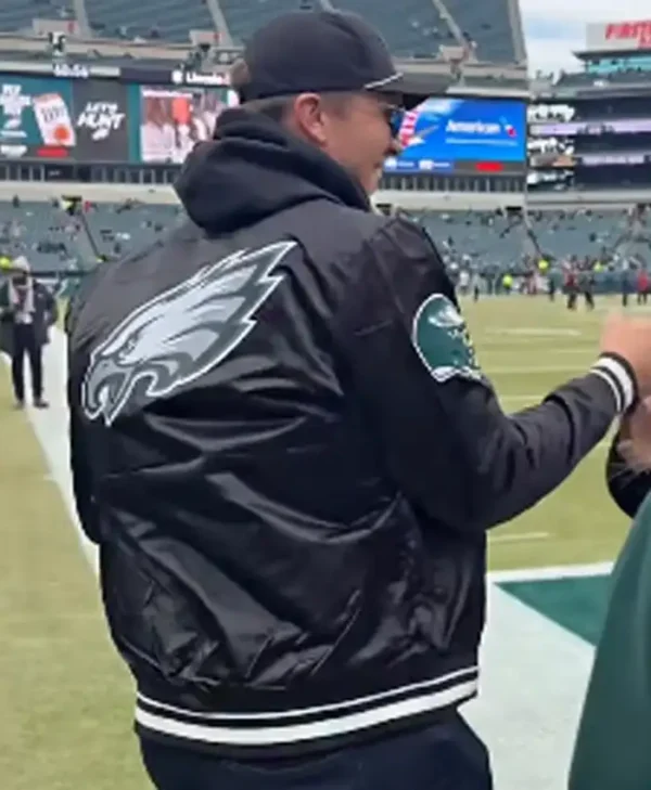 Nick Foles Philadelphia Eagles Black Starter Jacket