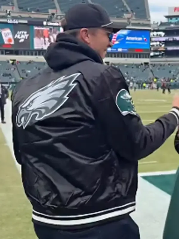 Nick Foles Philadelphia Eagles Black Starter Jacket
