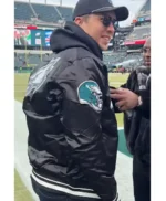 Nick Foles Philadelphia Eagles Black Starter Jacket