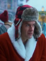 Nick Kringle Noelle Red San­ta Clause Cos­tume Coat