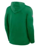 Nick Sirianni Eagles Green Hooded T Shirt