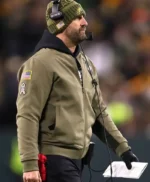 Nick Sirianni Eagles Salute To Service Bomber Jacket