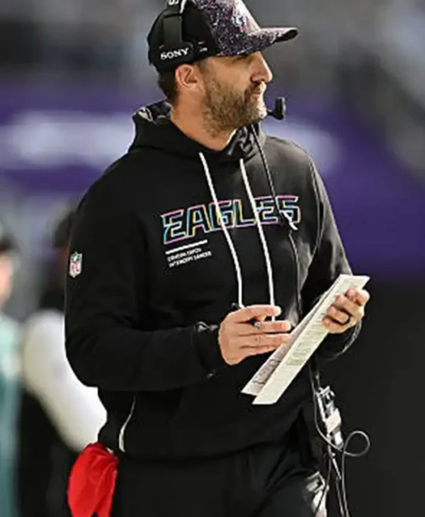 Nick Sirianni Philadelphia Eagles Crucial Catch Hoodie