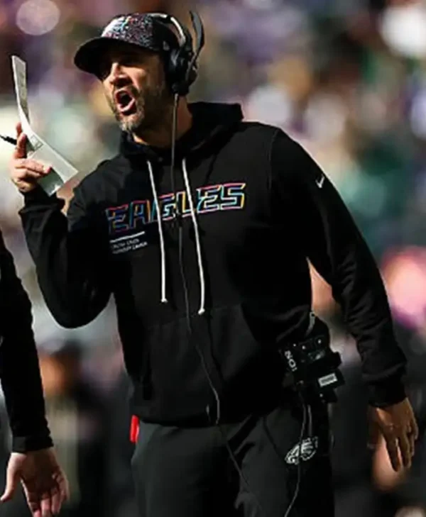 Nick Sirianni Philadelphia Eagles Crucial Catch Hoodie