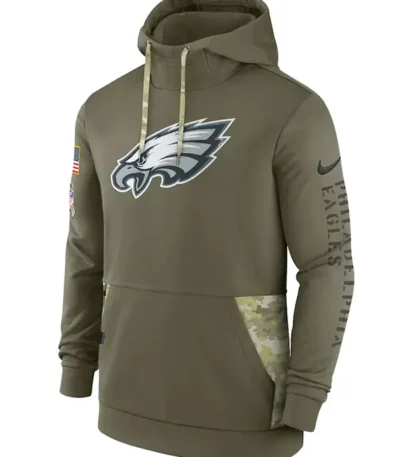 Nick Sirianni Philadelphia Eagles Olive Hoodie