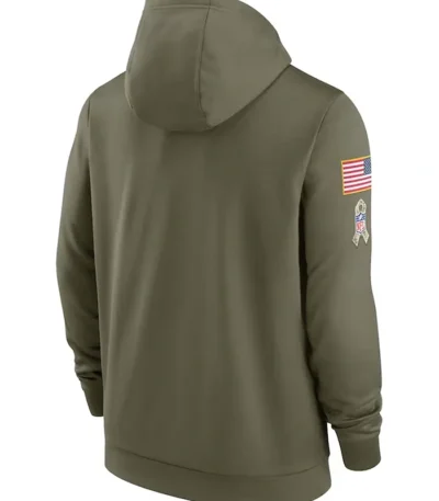 Nick Sirianni Philadelphia Eagles Olive Hoodie