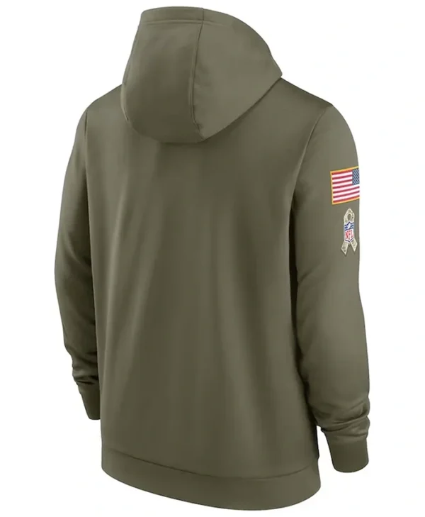 Nick Sirianni Philadelphia Eagles Olive Hoodie