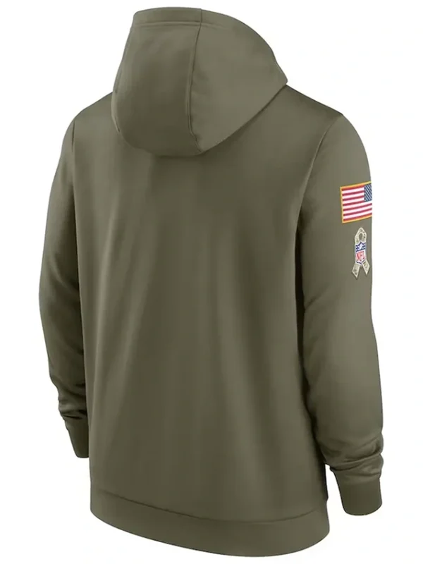 Nick Sirianni Philadelphia Eagles Olive Hoodie