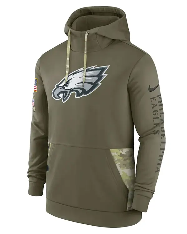 Nick Sirianni Philadelphia Eagles Olive Hoodie