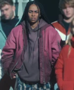 Nira Oshaia Olympo S01 Purple Bomber Jacket