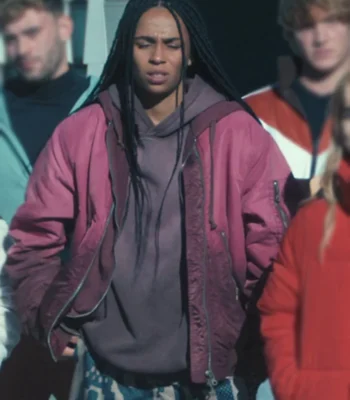 Nira Oshaia Olympo S01 Purple Bomber Jacket
